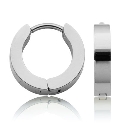 Image de Boucles d'oreilles en acier inoxydable T2X9280100 de la Collection Steelx