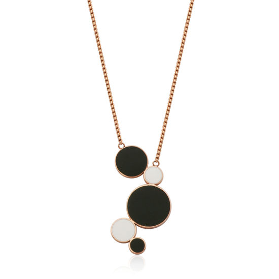 Image sur Collier en acier inoxydable rose T0XA550326 de la Collection Steelx