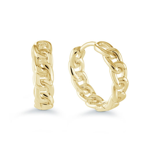 Image sur Boucles d'oreilles en acier inoxydable SEA389 de la Collection Italgem