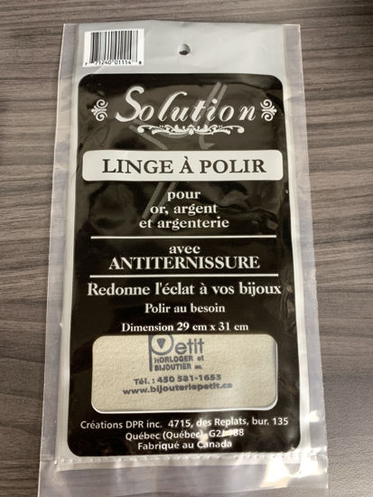 Image sur Linge à polir pour l'or, l'argent et l'argenterie
