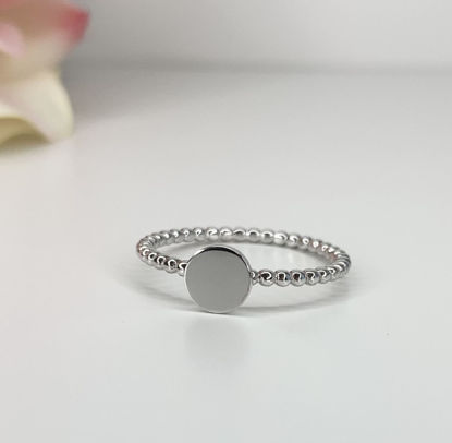 Image de Bague en or blanc 10KT