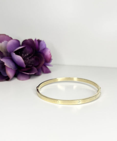 Image sur Bracelet rigide en or jaune