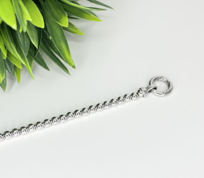 Image de Bracelet billes 7 3/4'' en argent 925
