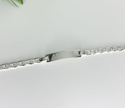 Image de Bracelet avec plaque 6 1/4" - 7 1/4'' en argent 925