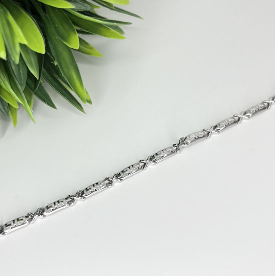 Image sur Bracelet de Fantaisie 7 1/4'' en argent 925