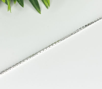 Image de Bracelet Cubique arrondi 7" en argent 925