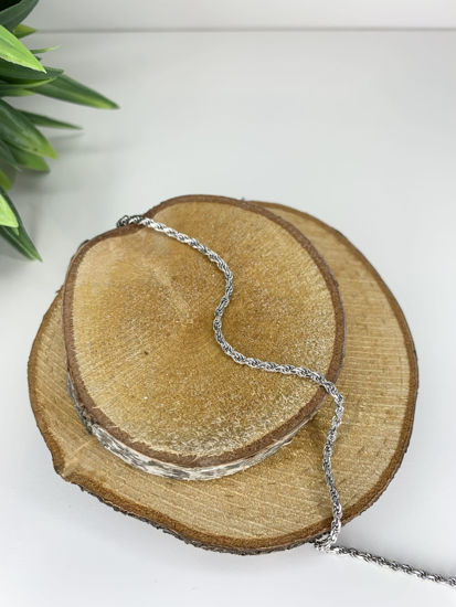 Image sur Bracelet Torsade 7 1/2" en argent 925