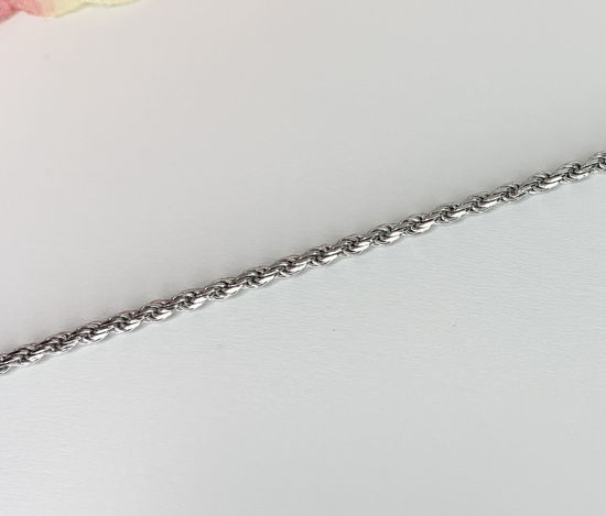 Image sur Bracelet Torsade 7 1/2" en argent 925