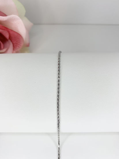Image sur Bracelet Torsade 8 1/4" en argent 925