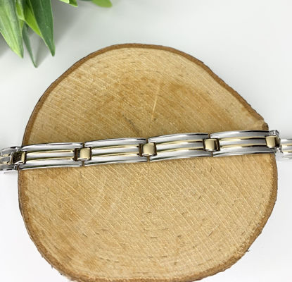 Image de Bracelet semi-rigide en acier inoxydable 7 1/2" - BA368