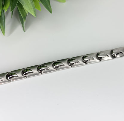 Image de Bracelet semi-rigide en acier inoxydable 7 1/2" - BA611