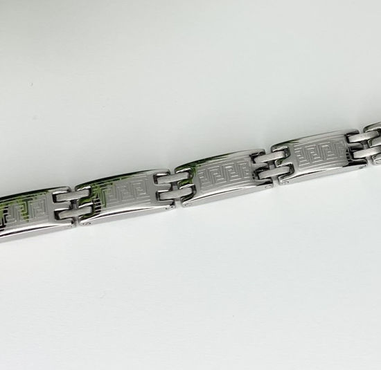 Image sur Bracelet semi-rigide en acier inoxydable 7 3/4" - BA361V
