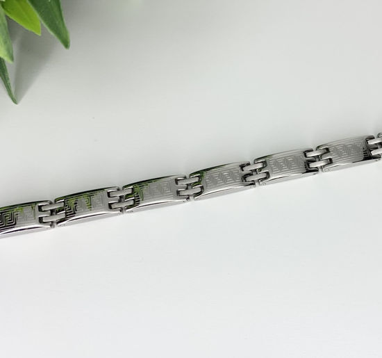 Image sur Bracelet semi-rigide en acier inoxydable 7 3/4" - BA361V