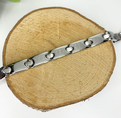 Image de Bracelet semi-rigide en acier inoxydable 7 3/4" - BA592