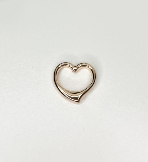 Image sur Pendentif cœur en or rose