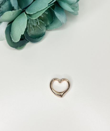 Image sur Pendentif cœur en or rose