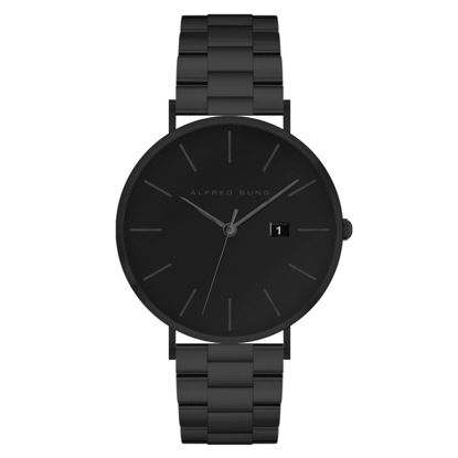 Image de Montre pour homme noire Alfred Sung - ASM-0031