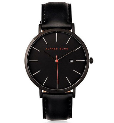 Image de Montre pour homme noire Alfred Sung - ASM-0006