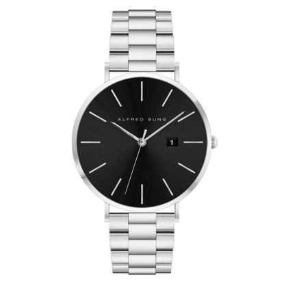 Image de Montre pour homme argent Alfred Sung - ASM-0157