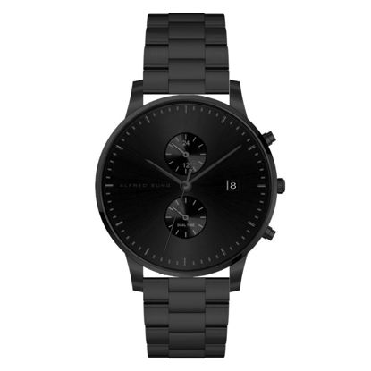Image de Montre pour homme noire Alfred Sung - ASM-0035