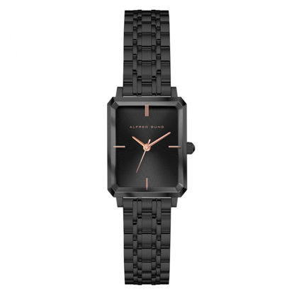 Image de Montre pour femme noire et rosegold Alfred Sung - ASM-0140