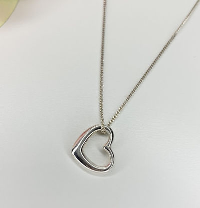 Image de Collier cœur en argent 925