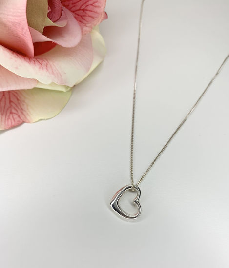 Image sur Collier cœur en argent 925