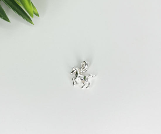 Image sur Pendentif en argent 925 cheval