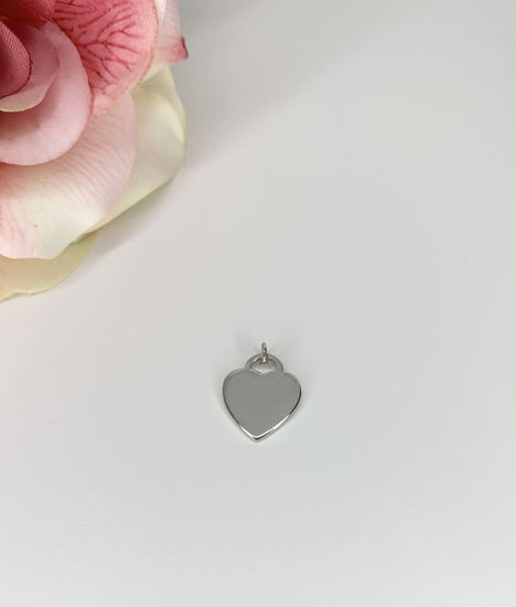 Image sur Pendentif cœur en argent 925