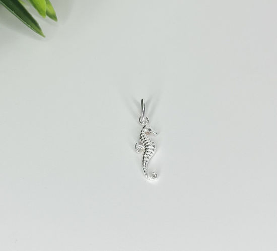 Image sur Pendentif en argent 925 hippocampe