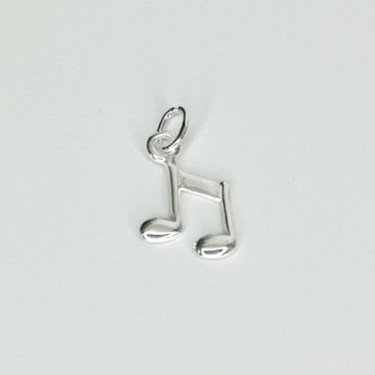 Image de Pendentif en argent 925 note de musique