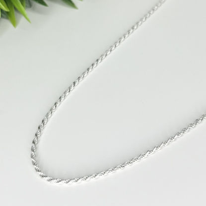 Image de Chaîne Torsade 20" en argent 925
