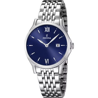 Image de Montre pour homme argent et bleue Festina - F16748/3