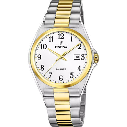 Image de Montre pour homme argent et or Festina F20554/1