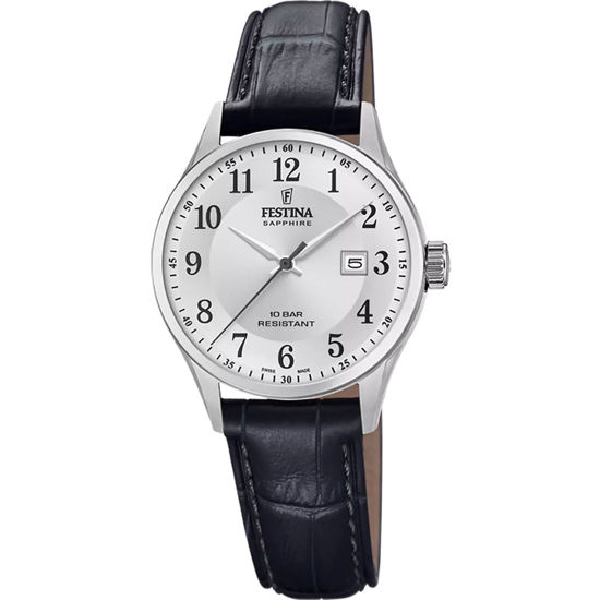 Image sur Montre pour femme argent et noire Festina F20009/5