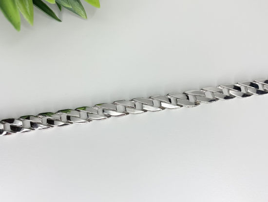 Image sur Bracelet en or blanc 10KT 8 1/4"