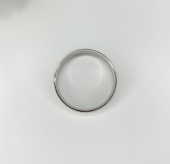 Image sur Jonc confort en or blanc 10KT