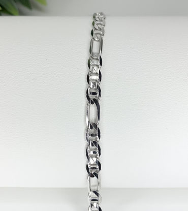 Image de Bracelet Figarucci 8 1/4" en argent 925