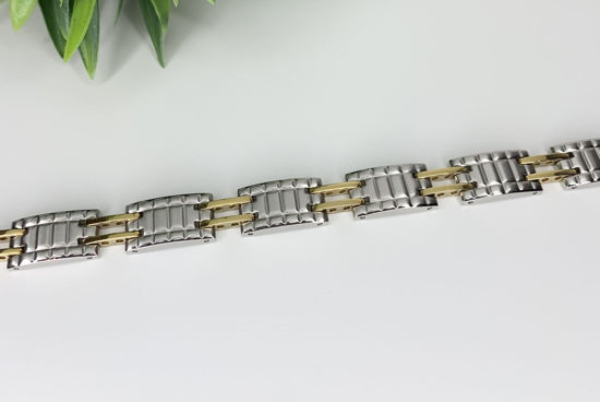 Image sur Bracelet semi-rigide en acier inoxydable 8 1/2" - BOS67