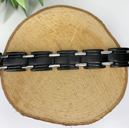 Image de Bracelet semi-rigide en acier inoxydable 8" - BA614H
