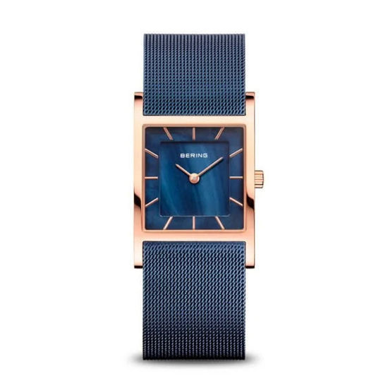Image sur Montre solaire en acier inoxydable rosegold de la Collection Bering 10426-367-S