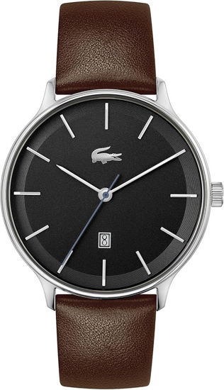 Image sur Montre pour homme argent et noire Lacoste - 2011222