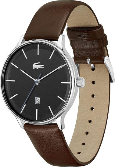 Image sur Montre pour homme argent et noire Lacoste - 2011222