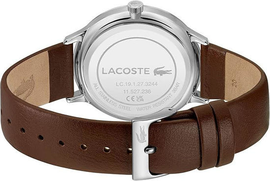 Image sur Montre pour homme argent et noire Lacoste - 2011222