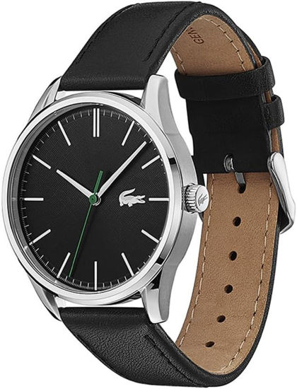 Image sur Montre pour homme argent et noire Lacoste - 2011047