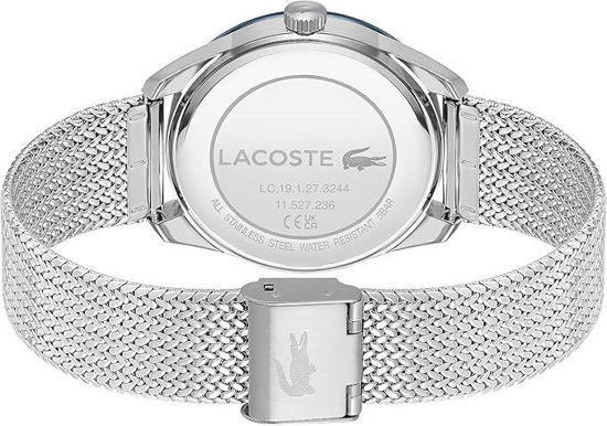Image sur Montre pour homme argent et bleue Lacoste - 2011294