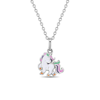 Image de Collier Licorne en argent 925