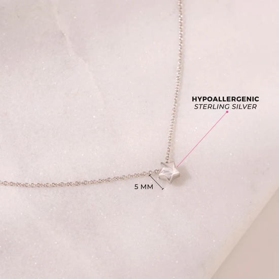 Image sur Collier Étoile en argent 925