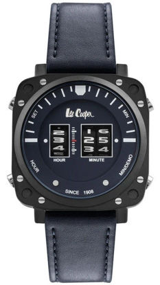 Image de Montre bleue et noire pour homme Lee Cooper - LC07002.699