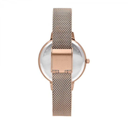 Image sur Montre rosée avec fleurs de la Collection Oui & Me - ME010250